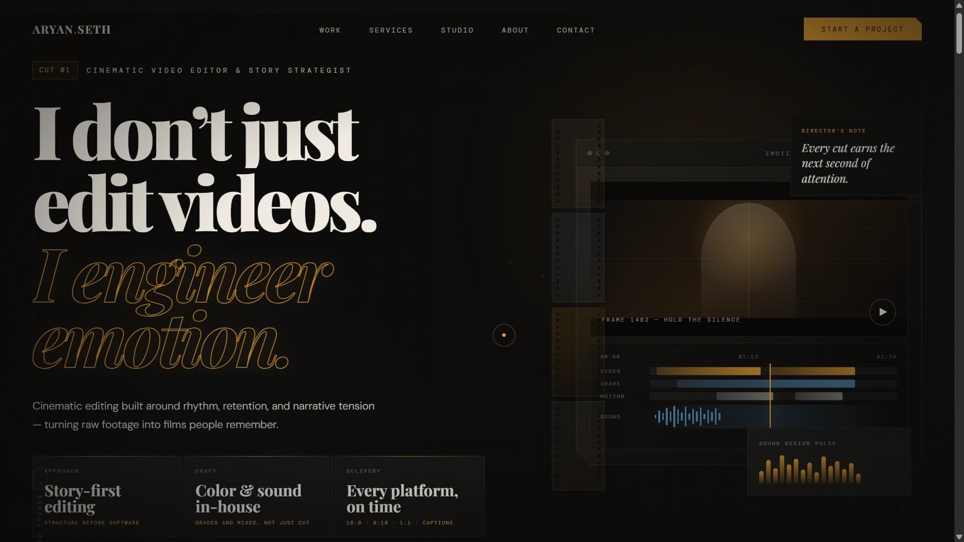 Aryan Seth — website preview